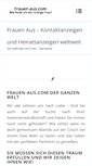 Mobile Screenshot of frauen-aus.com